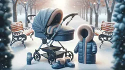 Winter-Accessoires für den Kinderwagen