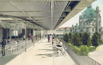  Rendering Aussenansicht Wien Museum Neu  © Certov, Winkler + Ruck Architekten