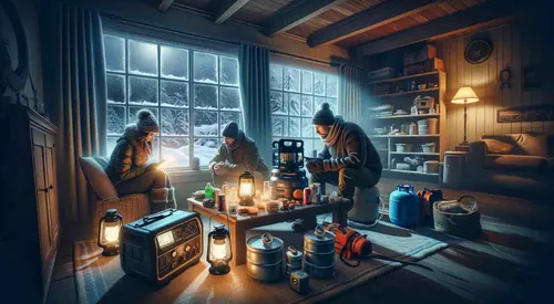 Stromausfälle im Winter überstehen