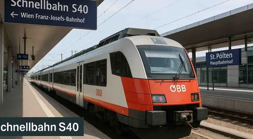 S40: Info, Stationen und Fahrplan