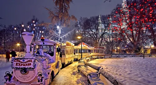 Christkindlmarkt am Wiener Rathausplatz 2024